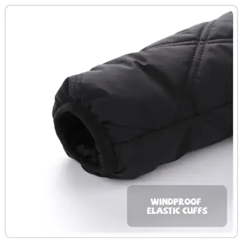 Srkrando Baby Boy Winter Fleece Coat Toddler Puffer Jacket Infant Girl Outerwear Clothes - 4