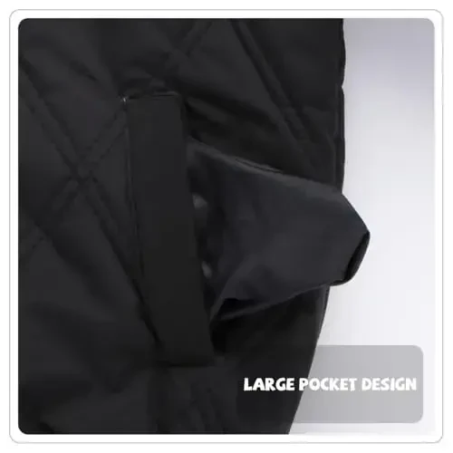 Srkrando Baby Boy Winter Fleece Coat Toddler Puffer Jacket Infant Girl Outerwear Clothes - 5