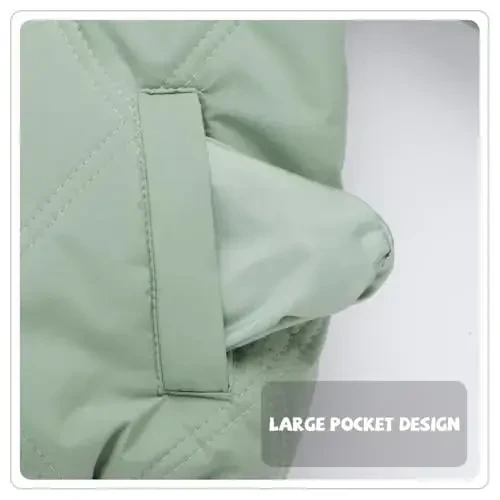 Srkrando Baby Boy Winter Fleece Coat Toddler Puffer Jacket Infant Girl Outerwear Clothes - 5