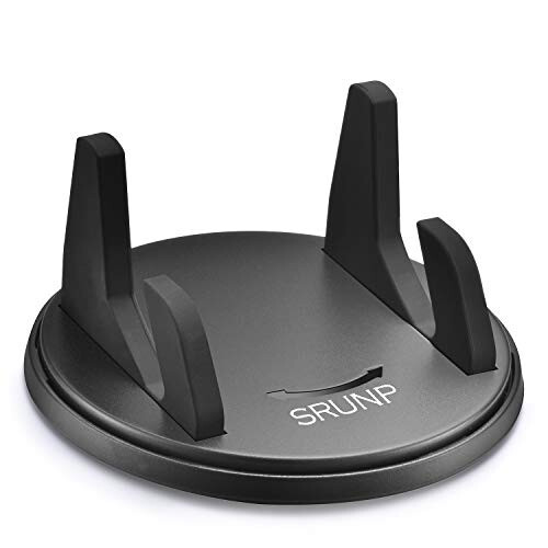 SRUNP Dashboard Cell Phone Holder for Car[Vertical Horizontal 360°Rotate] Car Phone Mount,Compatible iPhone 12 11 XS X 8 7 Pro Max Samsung Android Smartphones and More - SRUNP