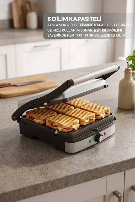 Ssm-2571 Grey 2000 W Toaster - 2