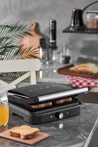 Ssm-2571 Siyah 2000 W Tost Makinesi-siyah - 3