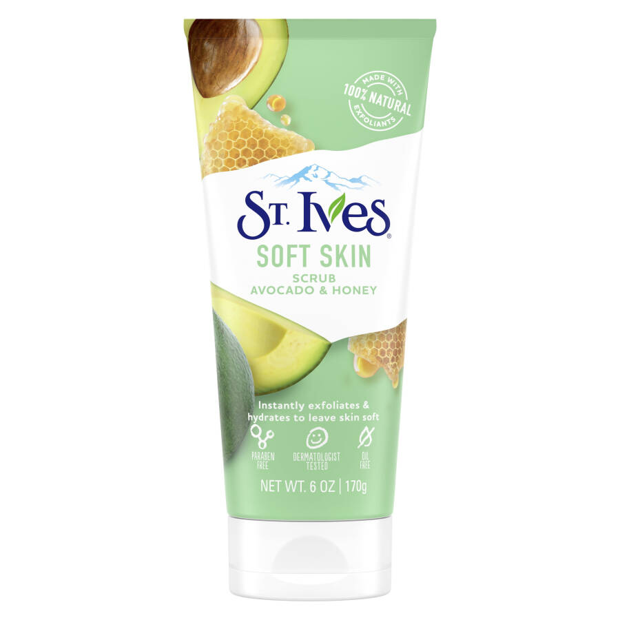 St. Ives Soft Skin Avocado va asal oʻrmon oʻtlari toʻplami, 6 untsiya - 1