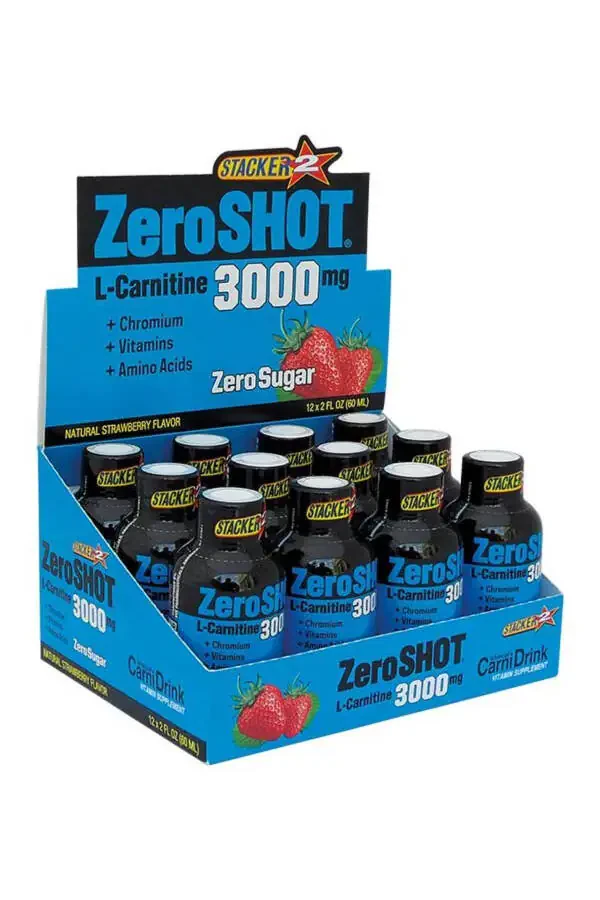 Stacker2 L-carnitine 3000 Mg 12 Count Strawberry - 1
