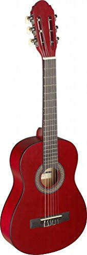 Stagg 6 String C405 M 1/4 Size Classical Guitar-Red - 1