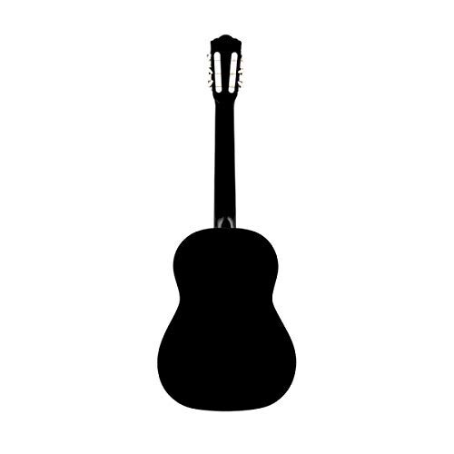 Stagg 6 String Classical Guitar, Right, Black, 1/2 Size (SCL50 1/2-BLK) - 3