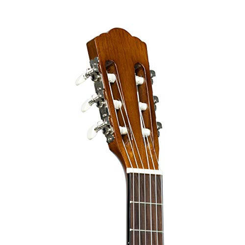 Stagg 6 String Classical Guitar, Right, Natural, 1/2 Size (SCL50 1/2-NAT) - 5