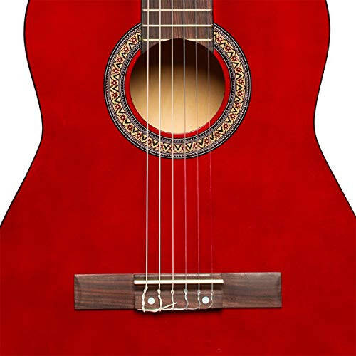 Stagg 6 Tel Akustik Gitar, Sağ, Kırmızı, 3/4 Boyut (SCL50 3/4-RED) - 4