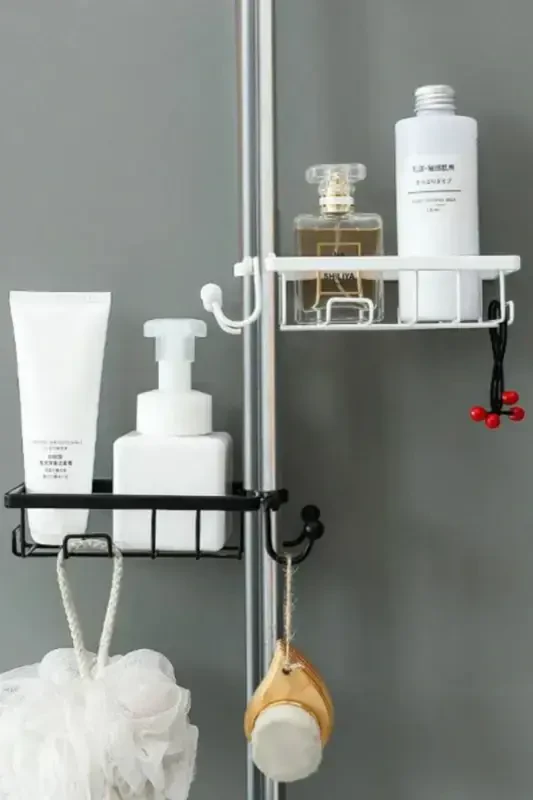 Stainless Steel Kitchen Bathroom Faucet Mountable Soap and Sponge Holder - 2