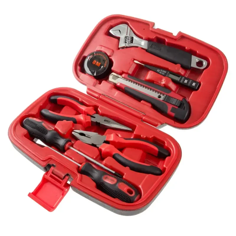 Stalwart Essential Tool Set for Everyday Repairs and Maintenance, 9 Piece Pack - 1