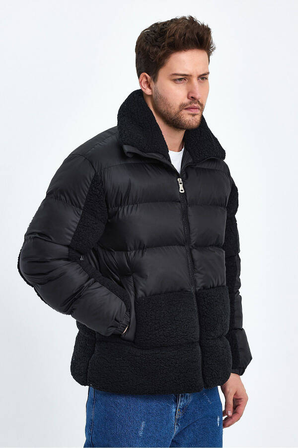 Stand Collar Puffer Jacket AF-K50638PRM - 4