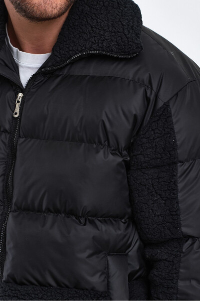 Stand Collar Puffer Jacket AF-K50638PRM - 5