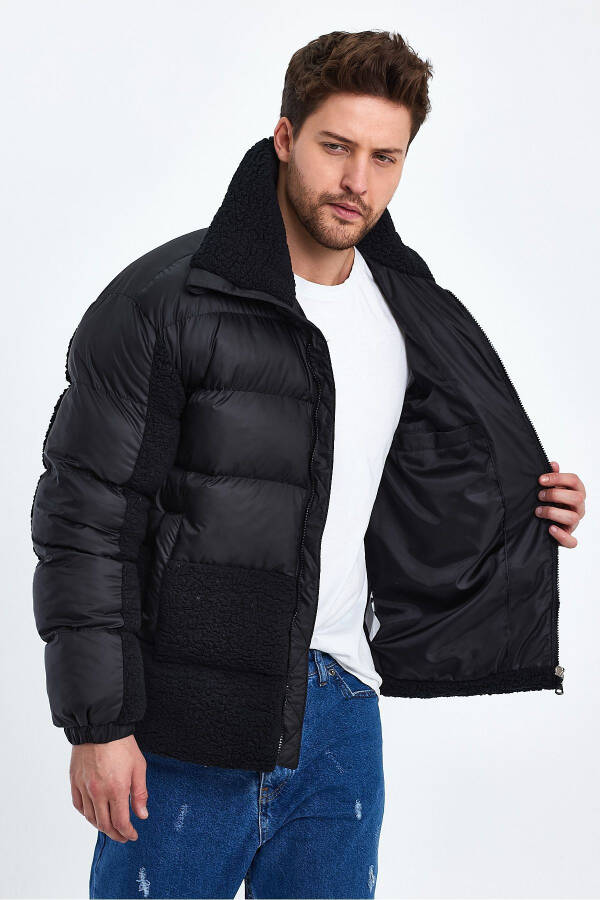 Stand Collar Puffer Jacket AF-K50638PRM - 6