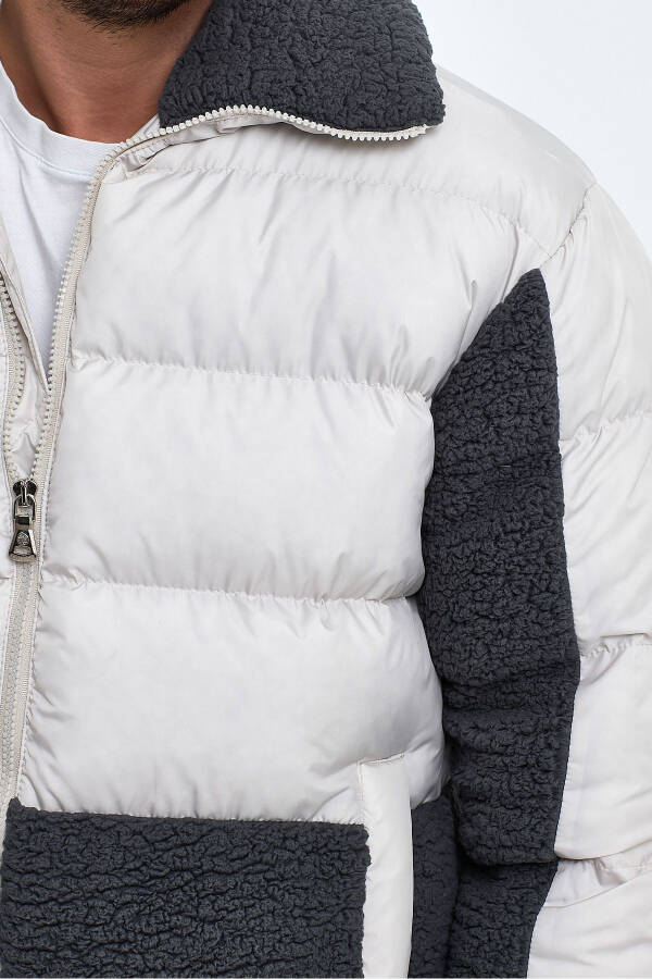 Stand Collar Puffer Jacket AF-K50638PRM - 5