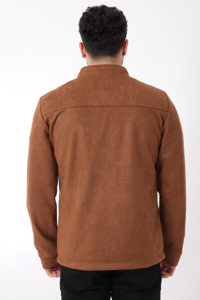 Stand Collar Suede Seasonal Jacket Pldp 2981_60294 - 11