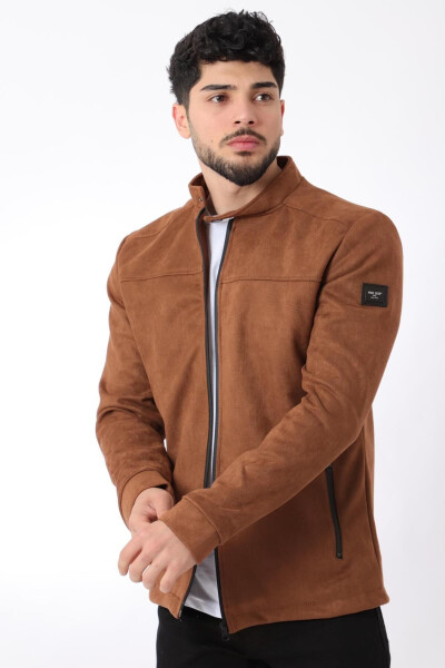 Stand Collar Suede Seasonal Jacket Pldp 2981_60294 - 2