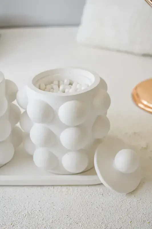 STAND CONCRETE COTTON AND EAR COTTON BOXES BE - 4