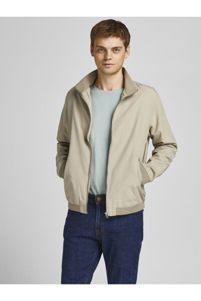 Stand-up collar bomber jacket - 7