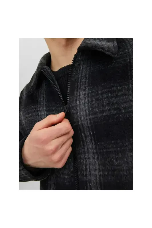 Standard Black Men's Jacket - 6