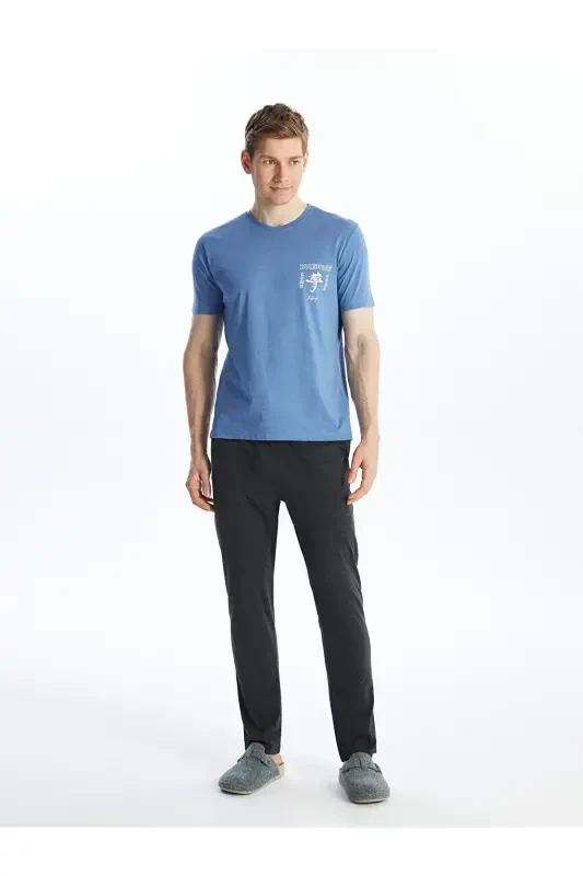 Standard Fit Men's Pajama Set - 2