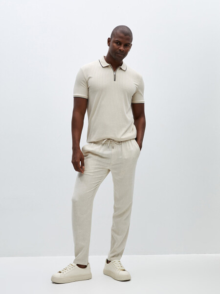 Standard Fit Men's Trousers - 7