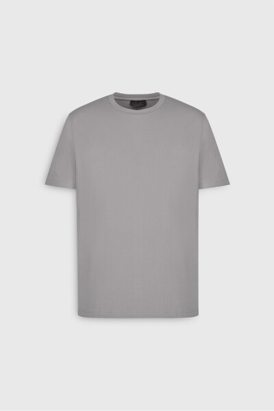 Standard Fit Regular Cut Crew Neck Cotton T-Shirt - 6