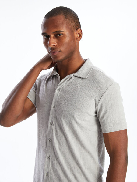 Standard Fit Short Sleeve Men's Shirt - 10