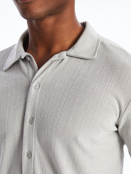 Standard Fit Short Sleeve Men's Shirt - 11