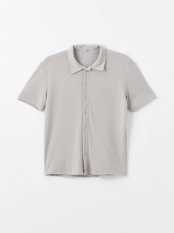 Standard Fit Short Sleeve Men's Shirt - 6