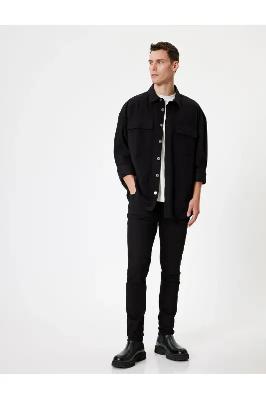 Standart Bel Skinny Fit Jinsi Shim - Michael Jea - KOTON