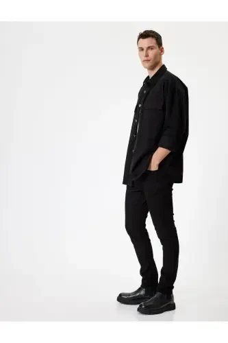 Standart Bel Skinny Fit Jinsi Shim - Michael Jea - KOTON (1)