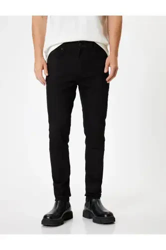 Standart Bel Skinny Fit Jinsi Shim - Michael Jea - 3