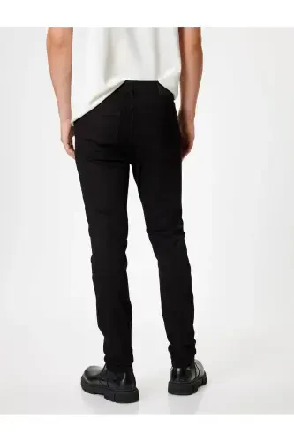 Standart Bel Skinny Fit Jinsi Shim - Michael Jea - 4