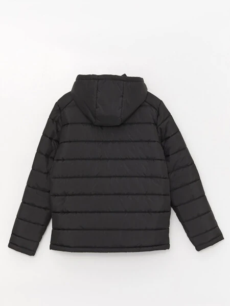 Standart Kesim Kaputli Erkaklar Uchun Puffer Ko'ylagi - 8