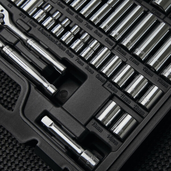 Stanley 123 Pc 1/4 & 3/8 Drive Mechanics Tool Set - 5