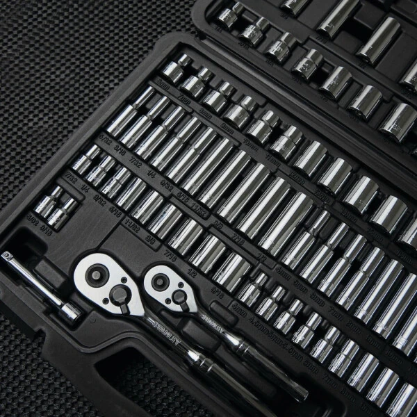 Stanley 123 Pc 1/4 & 3/8 Drive Mechanics Tool Set - 4