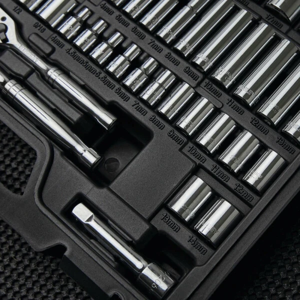 Stanley 123 Pc 1/4 & 3/8 Drive Mechanics Tool Set - 5