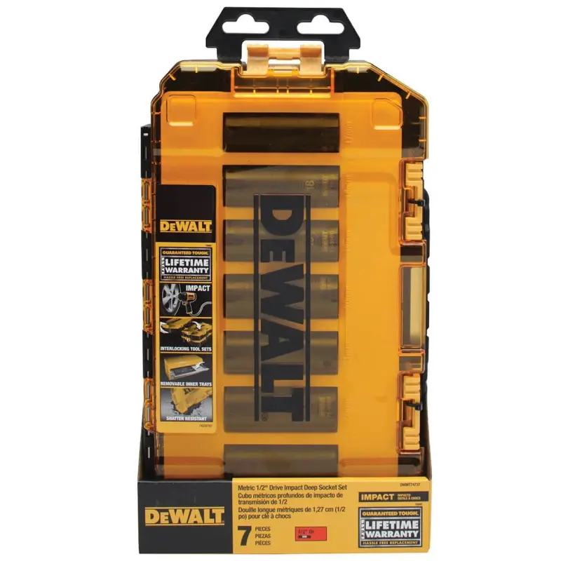 Stanley 7522451, Deep Impact Socket Wrench & Set, 7 Pieces - 2