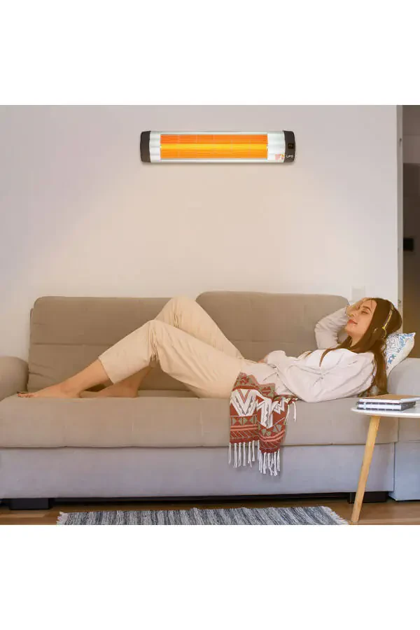 Star 2400 Infrared Wall Mounted Heater - Thermostat - 5