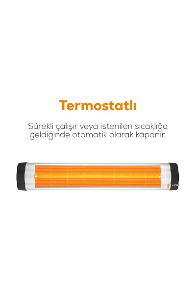Star 2900 Infrqizil Devorga O'rnatilgan Isitgich - Termostatli - 4