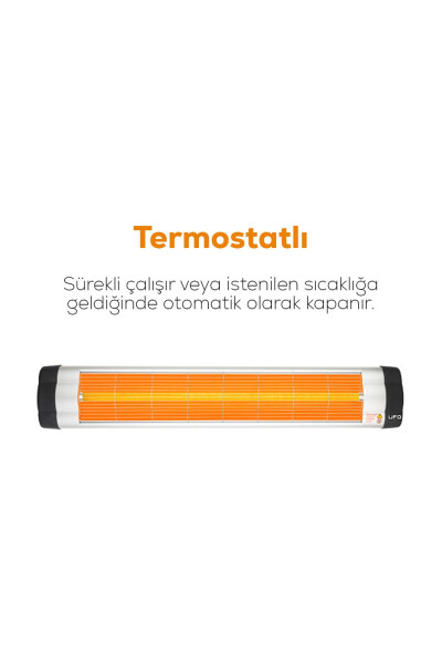 Star 2900 Kızılötesi Duvar Tipi Isıtıcı - Termostatlı - 4