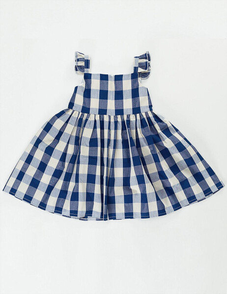 Star Cat Plaid Dress - 8