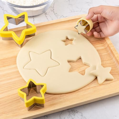 Star Cookie Cutters 4 Pcs - 4