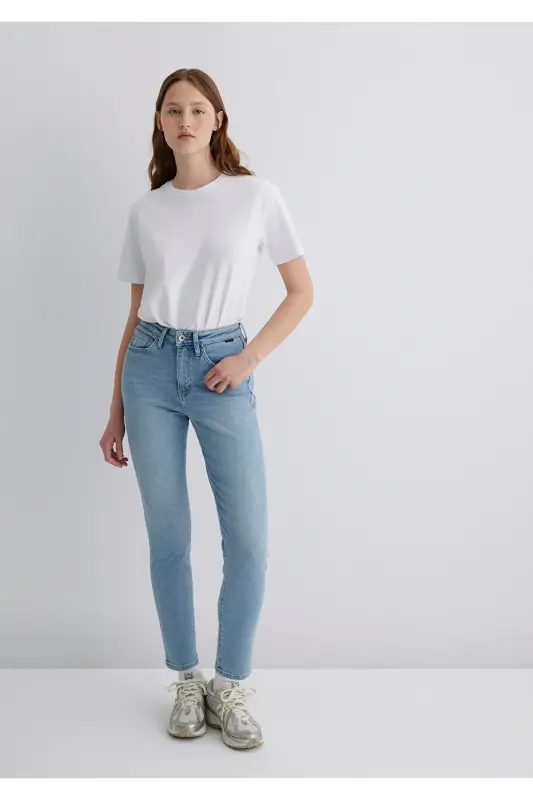 Star Gold Shape Distressed Ice Jean Pants 101077-891 - 2