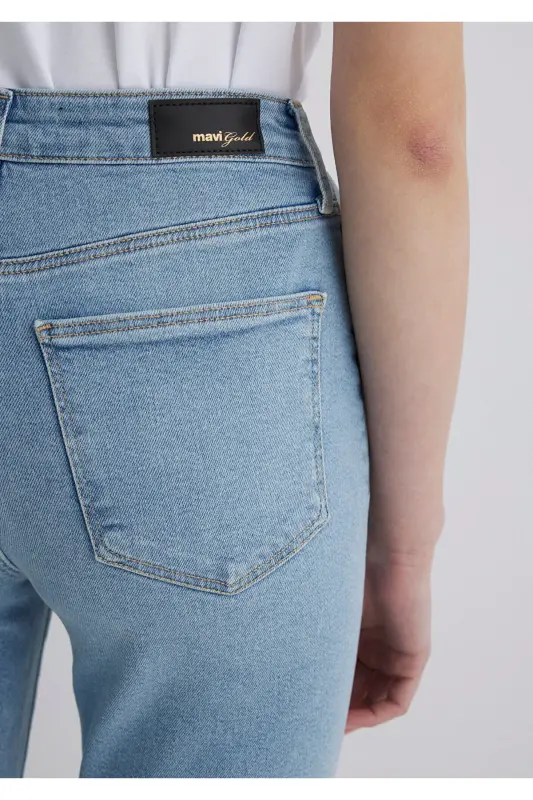 Star Gold Shape Distressed Ice Jean Pants 101077-891 - 7