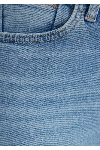 Star Gold Shape Puslu Buz Jean Pantolon 101077-89180 - AÇIK MAVİ - 8