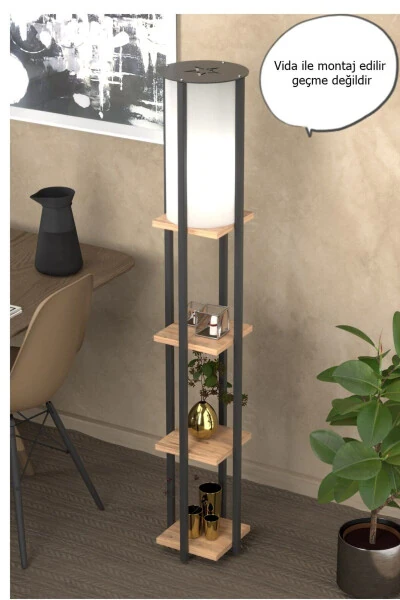 STAR SHELF BOOKCASE ATLANTIC PINE LAMPSHADE 4001A - GENEL MARKALAR