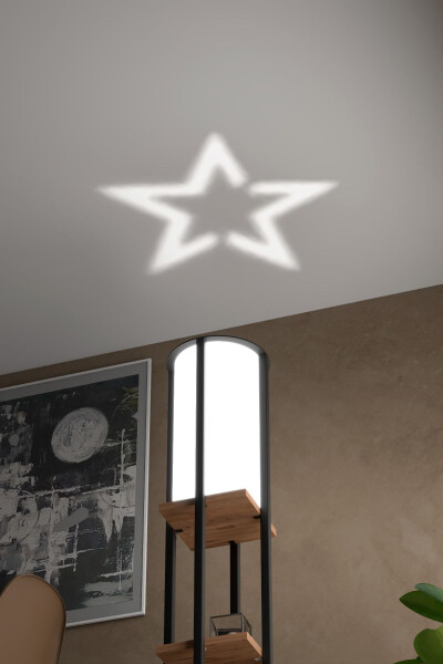 STAR SHELF BOOKCASE ATLANTIC PINE LAMPSHADE 4001A - 5