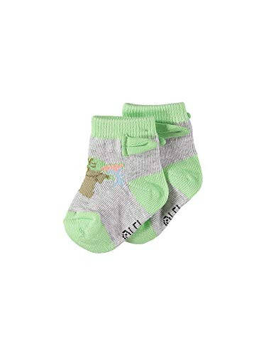 Star Wars Baby Boys Mandalorian The Child 3-Pack Booties - Baby Yoda Baby Socks Multipack (3-Pack, 0-12 Months) - 21