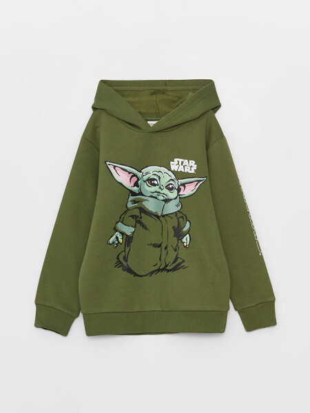 Star Wars Baskılı Erkek Çocuk Hoodie - 4